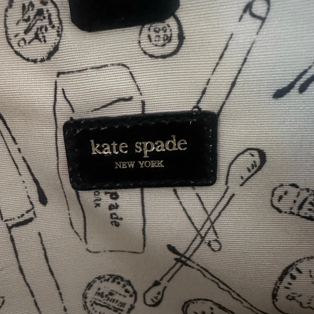 kate spade sleek black